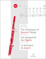 TECHNIQUES OF BASSOON PLAYING BK/CD cover